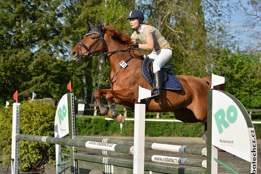 Skoková soutěž stupně 