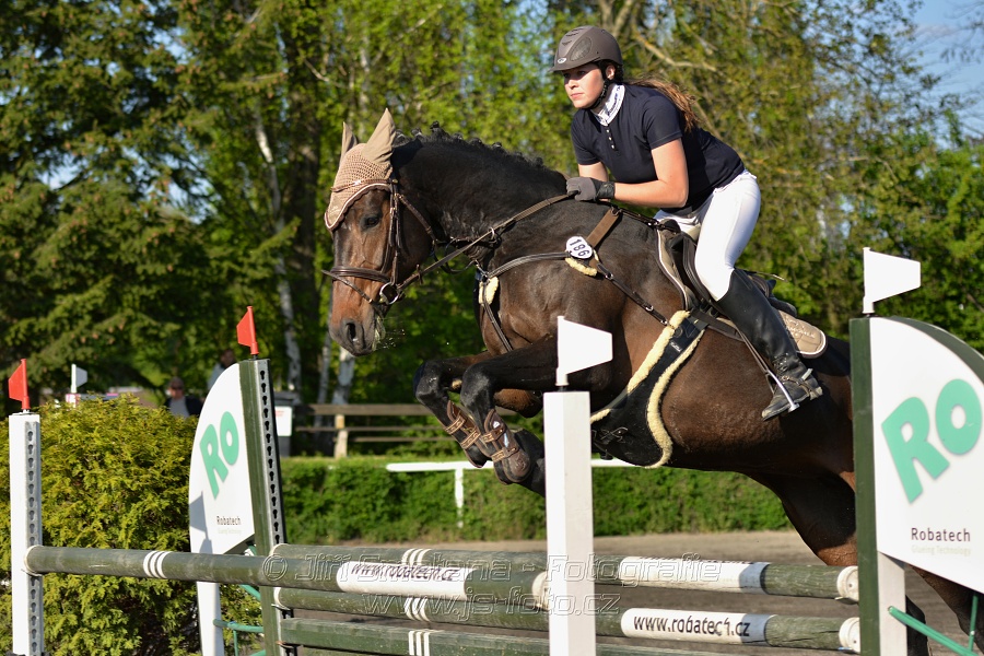 Skoková soutěž stupně 