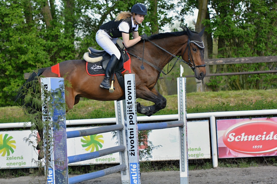 Skoková soutěž stupně 