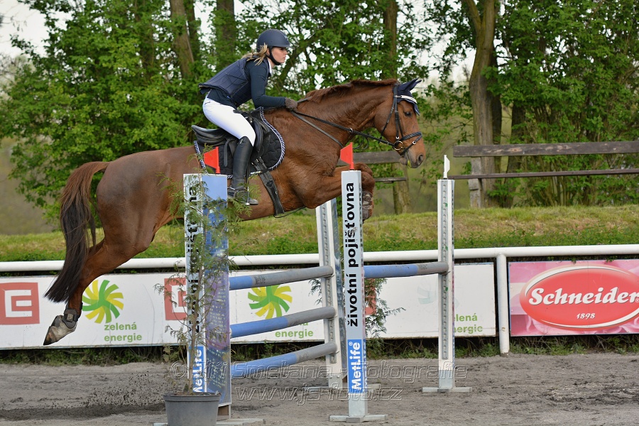 Skoková soutěž stupně 