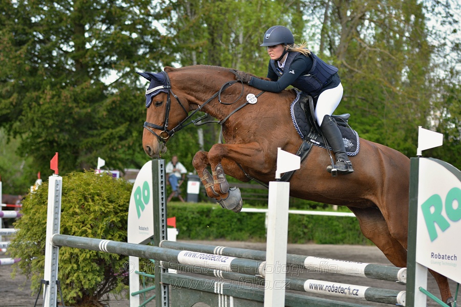 Skoková soutěž stupně 