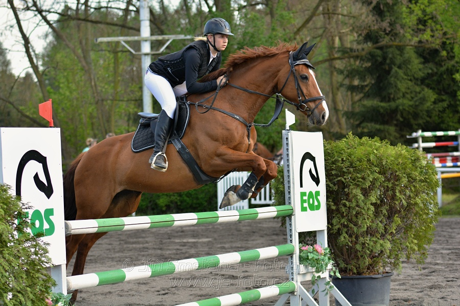 Skoková soutěž stupně 