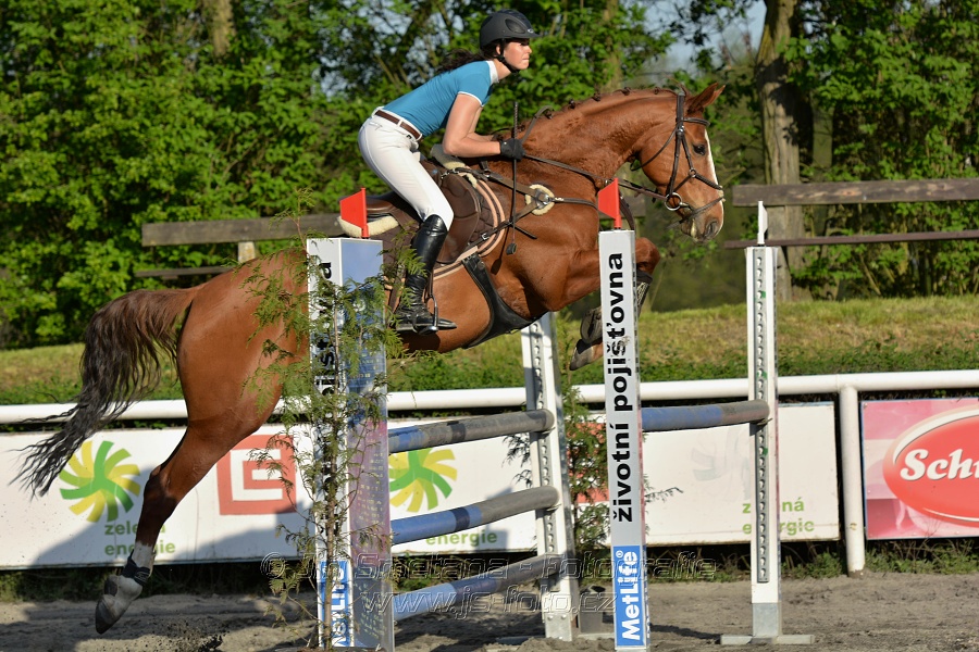 Skoková soutěž stupně 