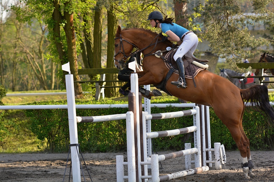 Skoková soutěž stupně 