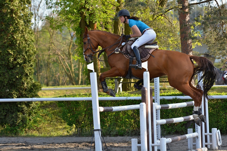 Skoková soutěž stupně 