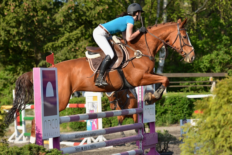 Skoková soutěž stupně 