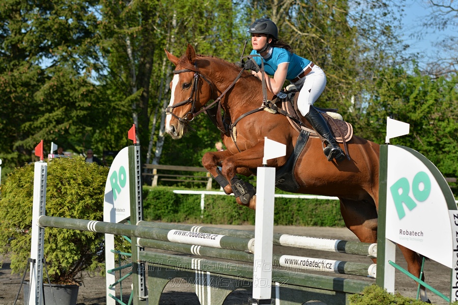 Skoková soutěž stupně 