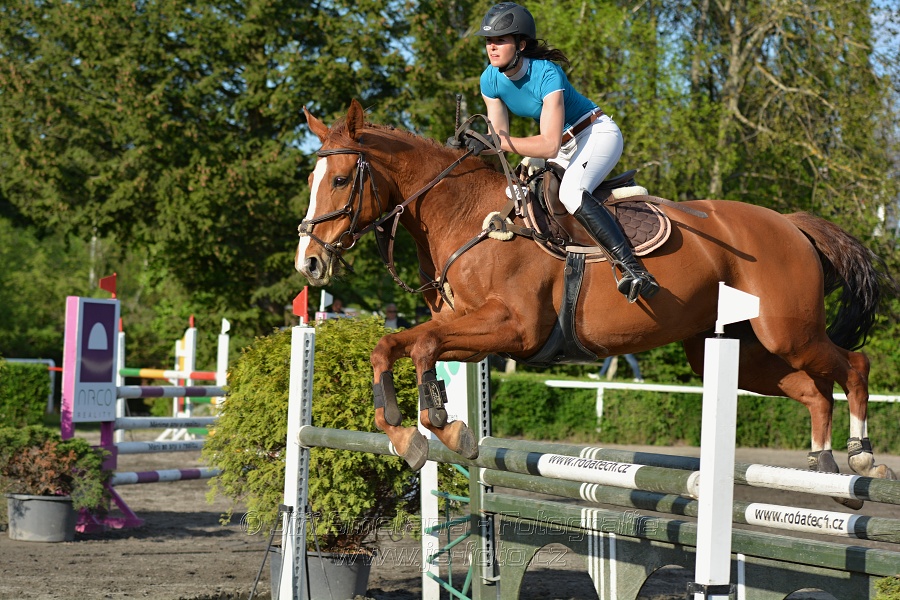 Skoková soutěž stupně 