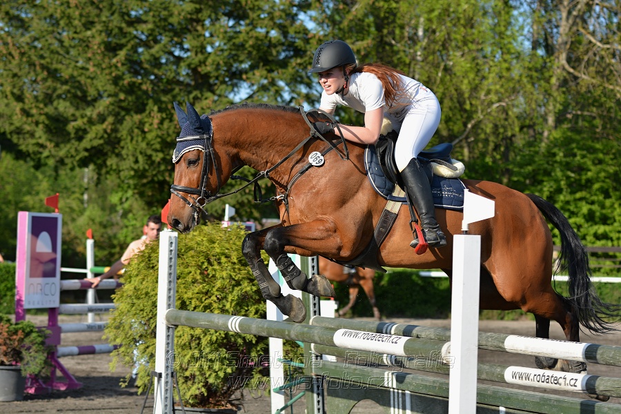 Skoková soutěž stupně 