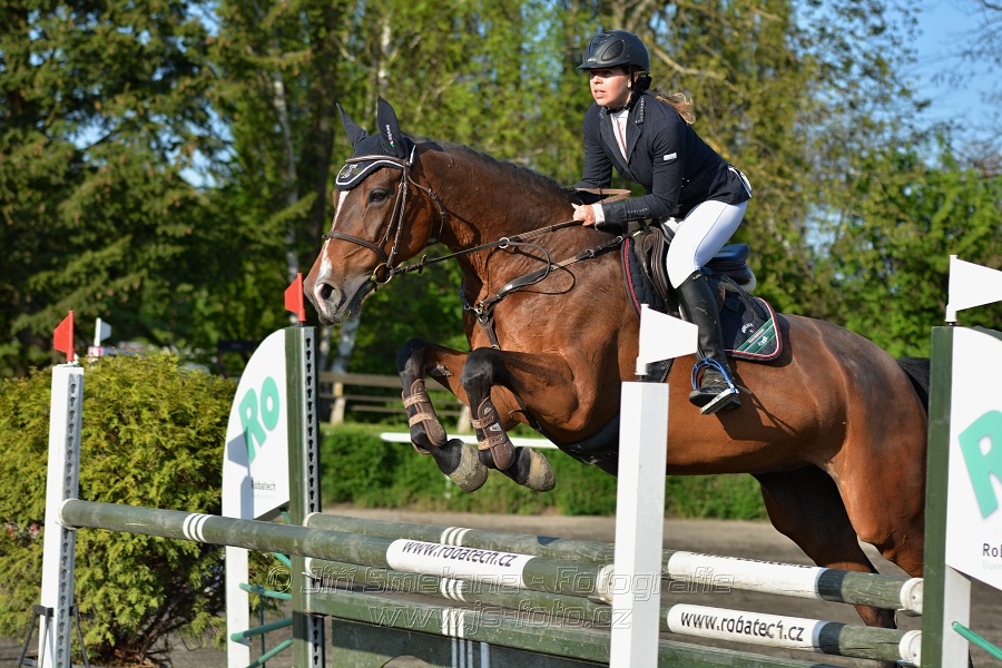 Skoková soutěž stupně 