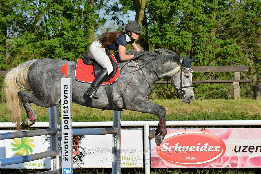 Skoková soutěž stupně 