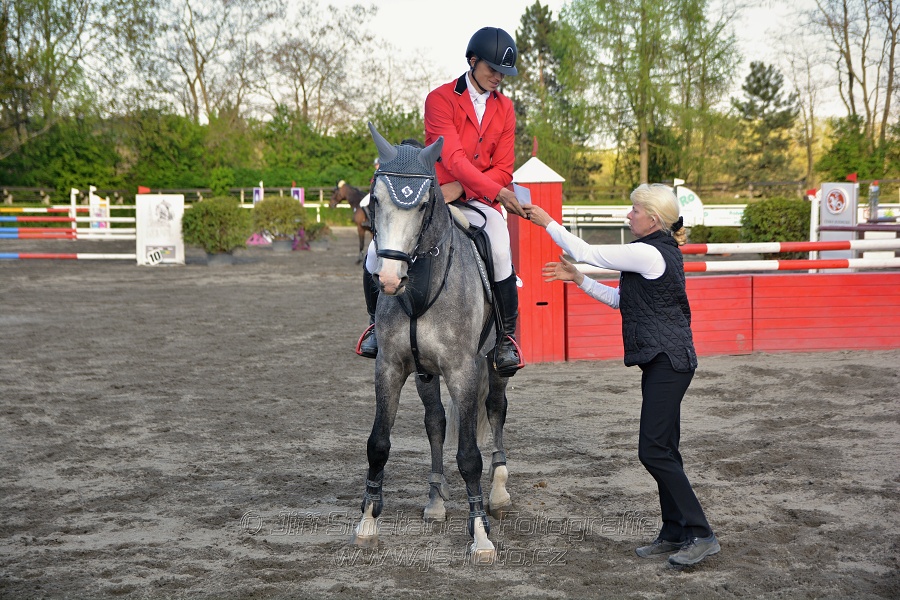 Skoková soutěž stupně 