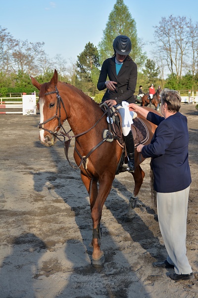Skoková soutěž stupně 