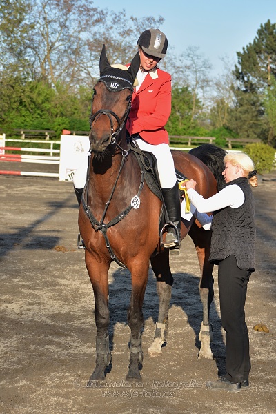 Skoková soutěž stupně 