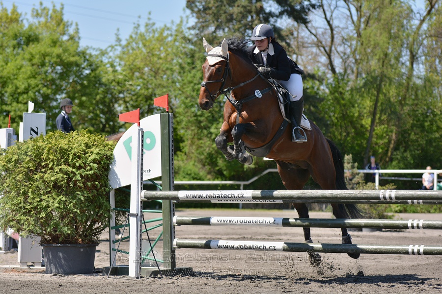 Skoková soutěž stupně 