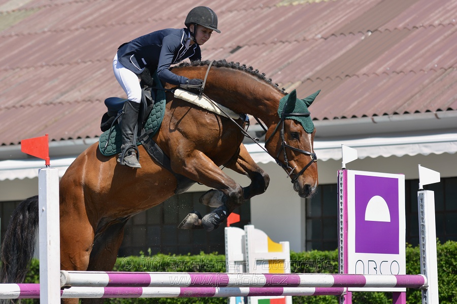 Skoková soutěž stupně 