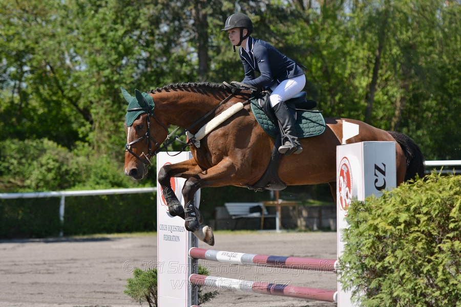 Skoková soutěž stupně 