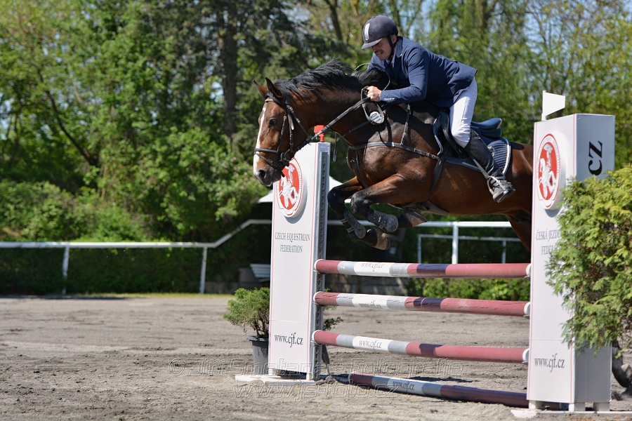 Skoková soutěž stupně 