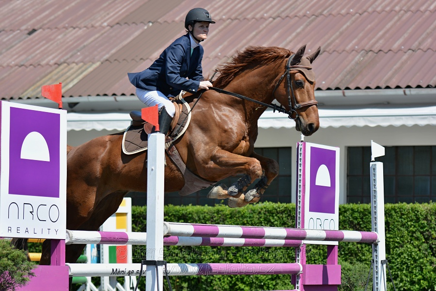 Skoková soutěž stupně 