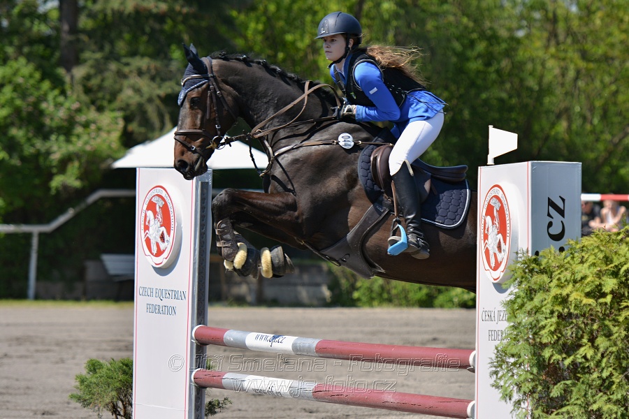 Skoková soutěž stupně 