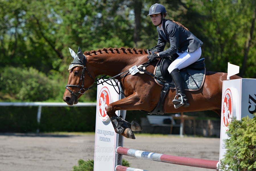 Skoková soutěž stupně 