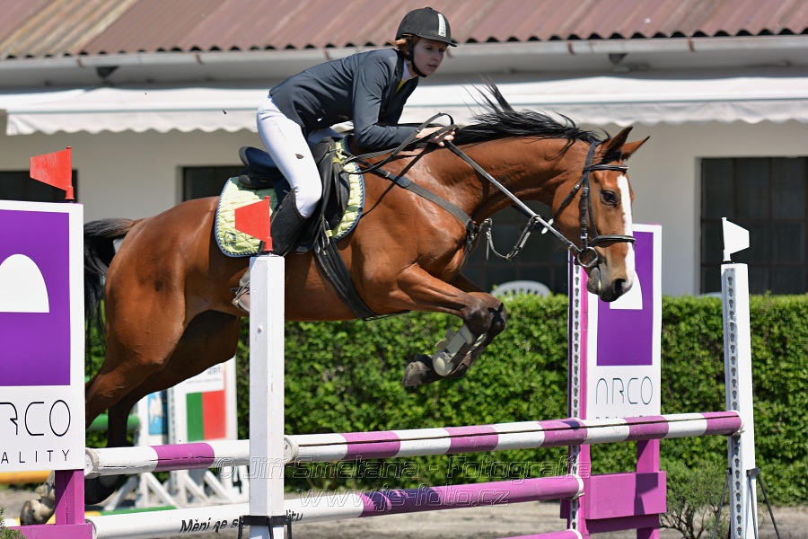 Skoková soutěž stupně 