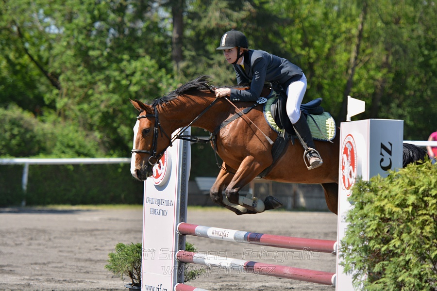 Skoková soutěž stupně 