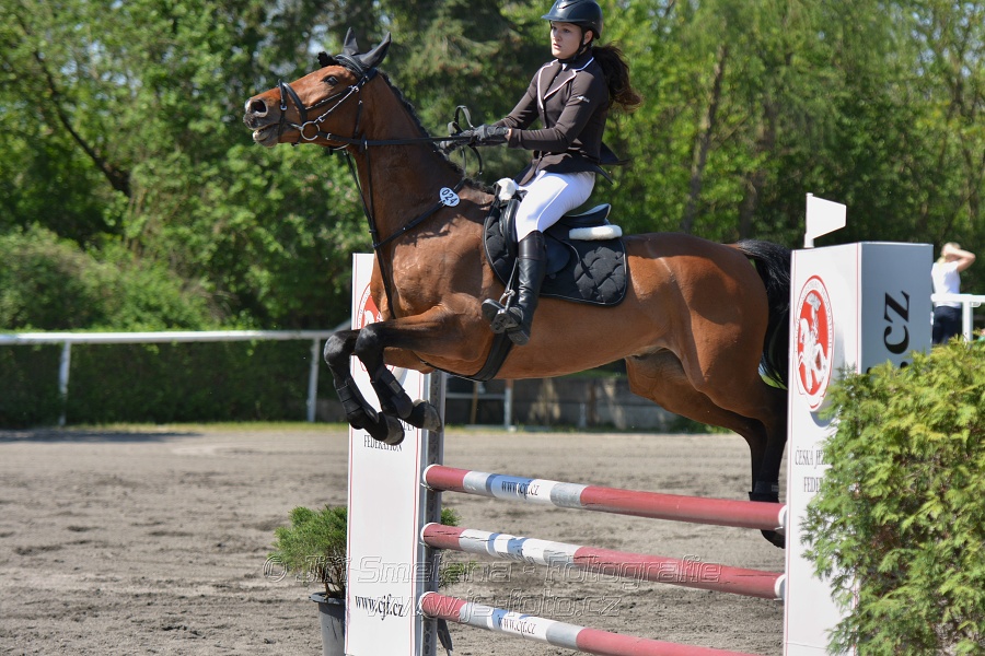 Skoková soutěž stupně 