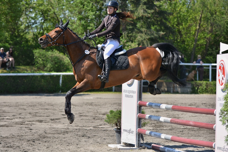 Skoková soutěž stupně 