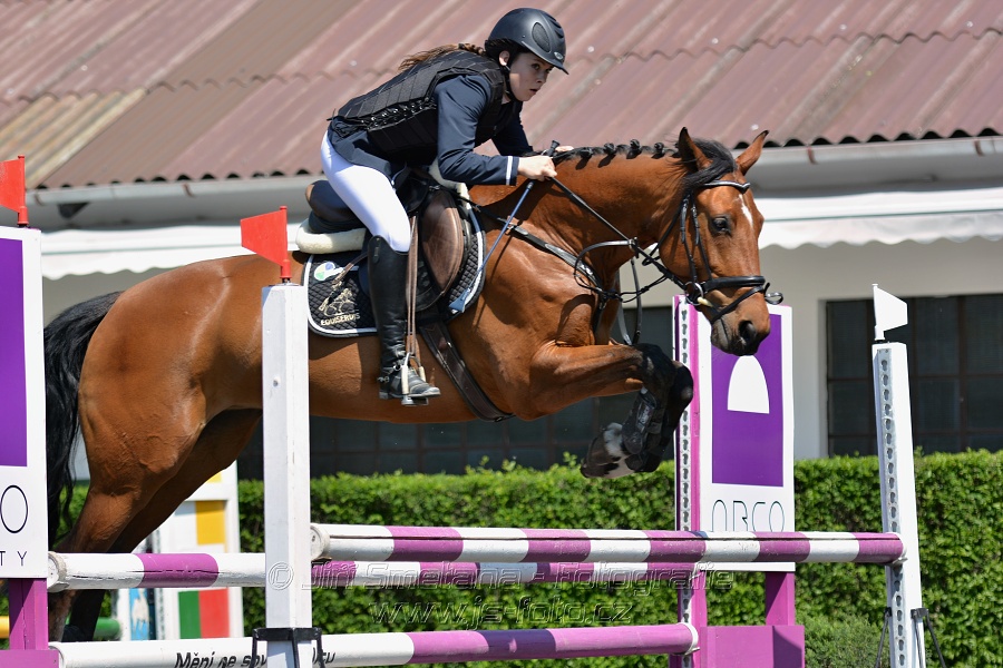 Skoková soutěž stupně 