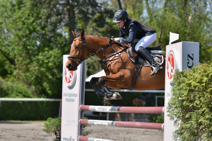 Skoková soutěž stupně 