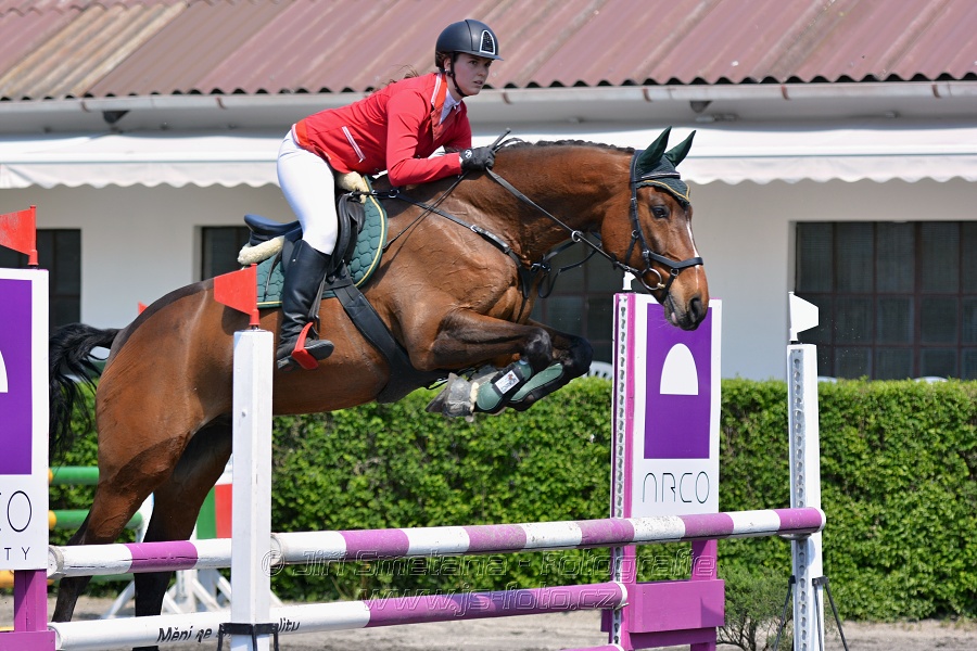 Skoková soutěž stupně 