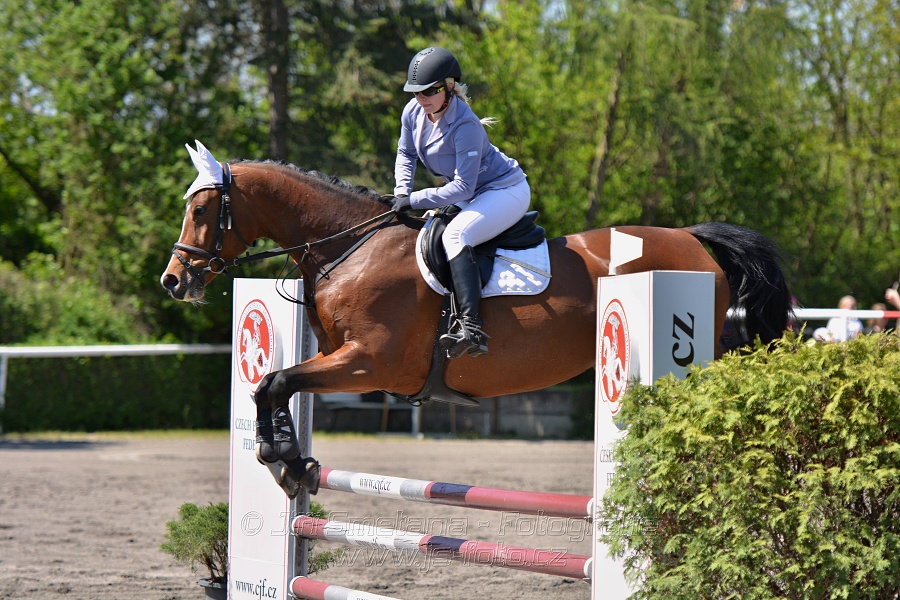 Skoková soutěž stupně 