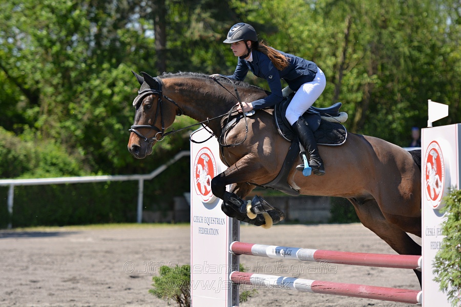 Skoková soutěž stupně 