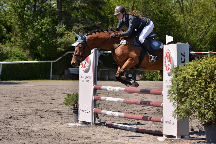 Skoková soutěž stupně 