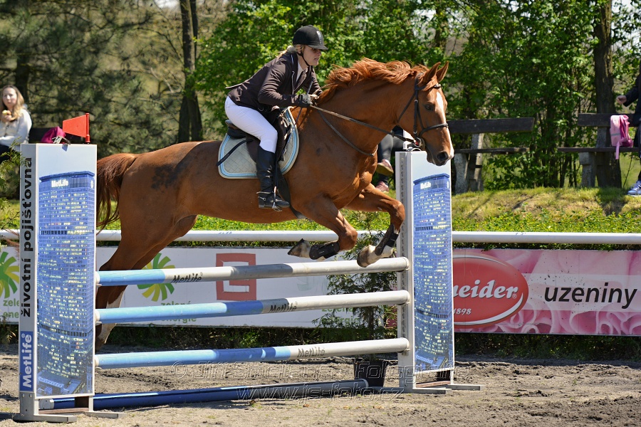 Skoková soutěž stupně 