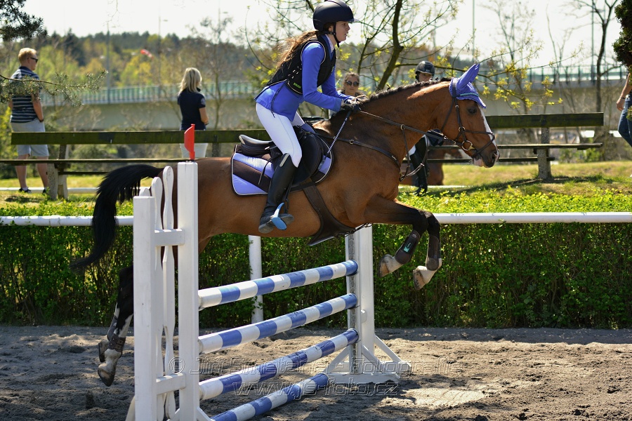 Skoková soutěž stupně 