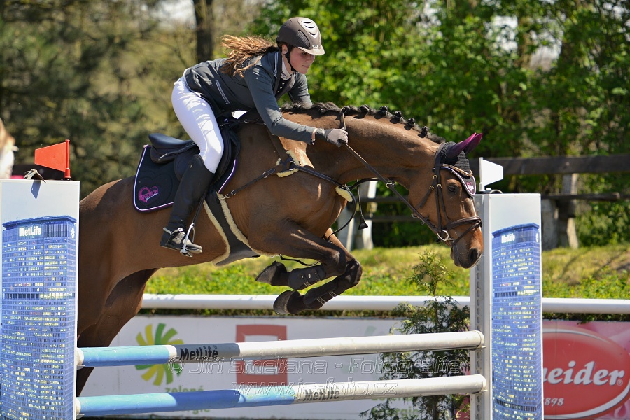 Skoková soutěž stupně 