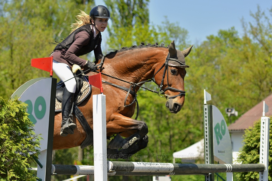 Skoková soutěž stupně 