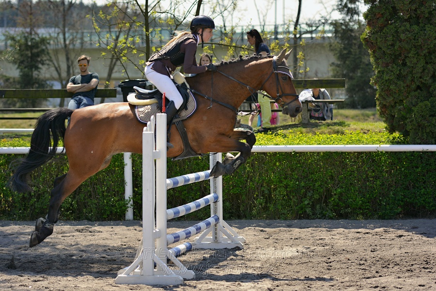 Skoková soutěž stupně 