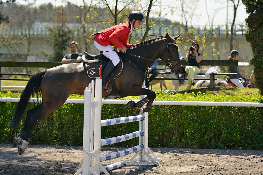 Skoková soutěž stupně 