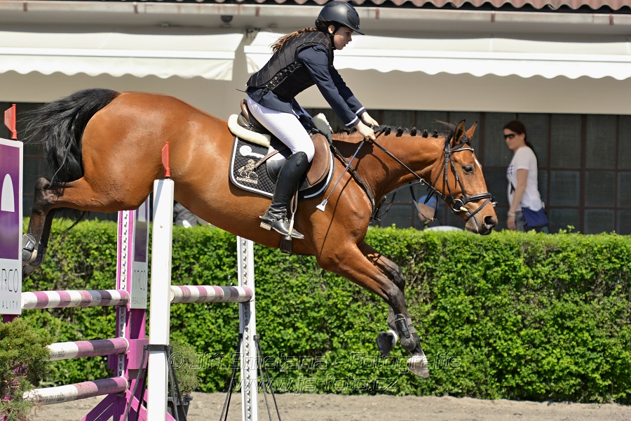 Skoková soutěž stupně 