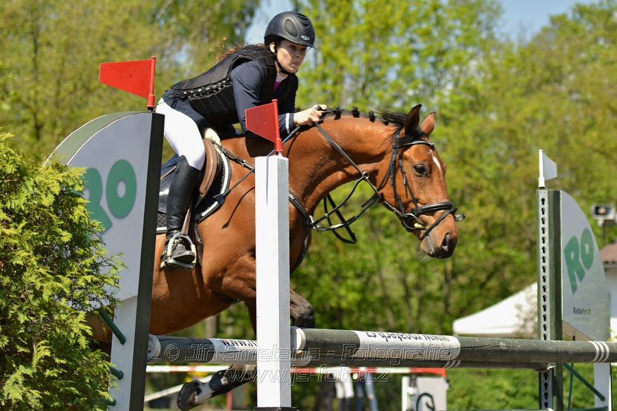 Skoková soutěž stupně 