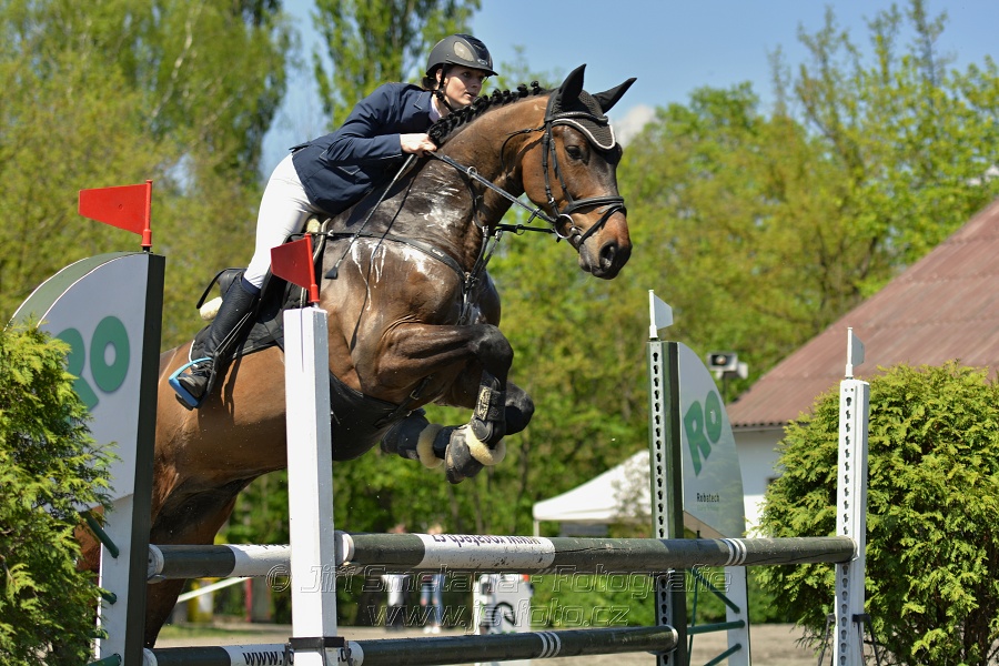 Skoková soutěž stupně 