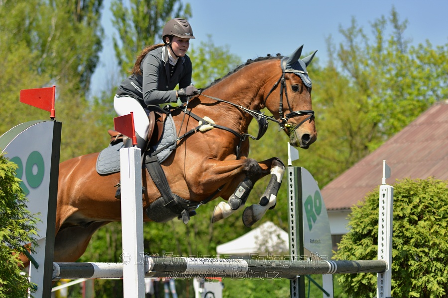 Skoková soutěž stupně 