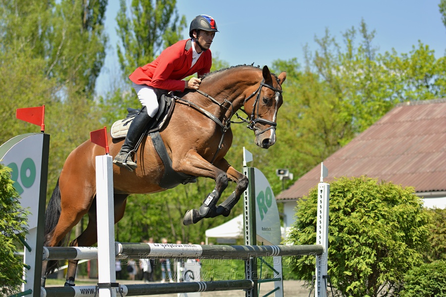 Skoková soutěž stupně 