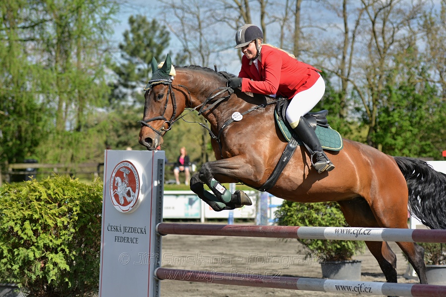 Skoková soutěž stupně 