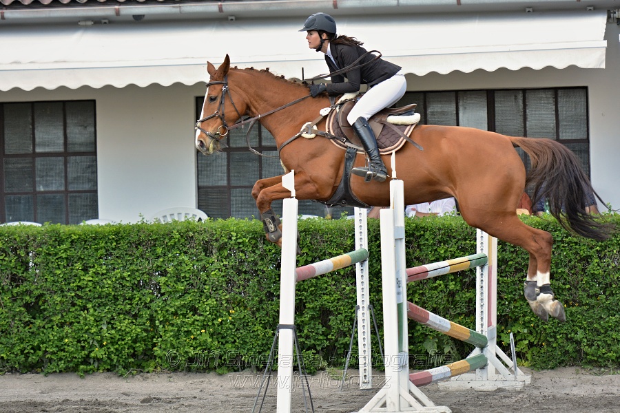 Skoková soutěž stupně 