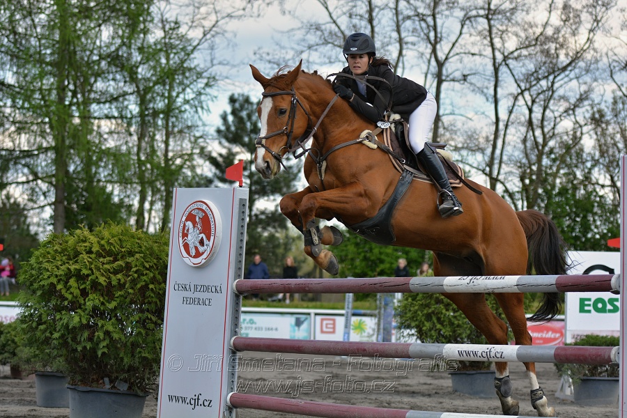 Skoková soutěž stupně 