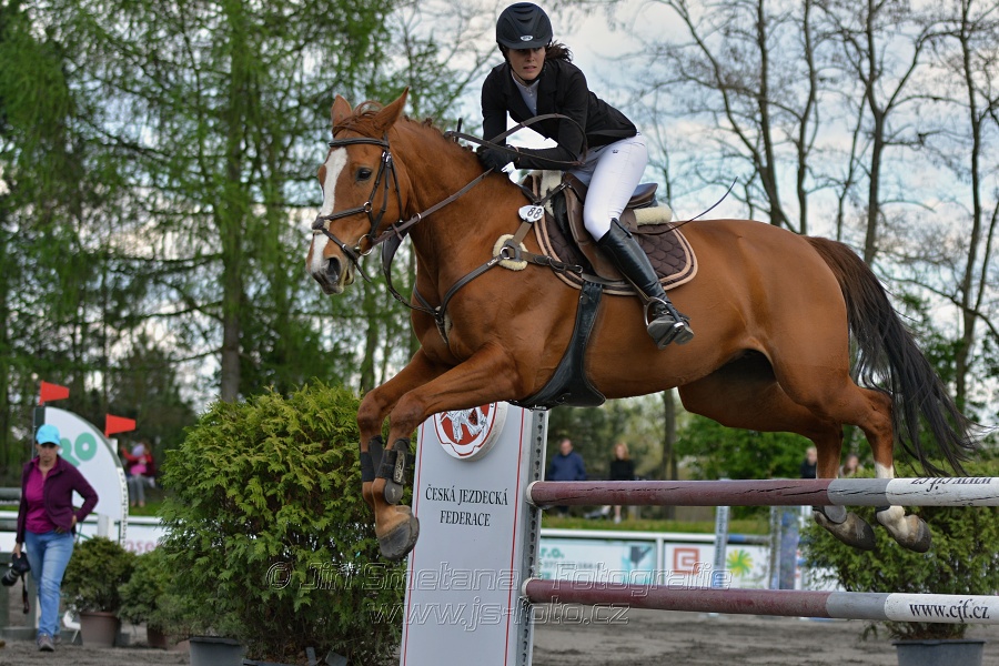 Skoková soutěž stupně 